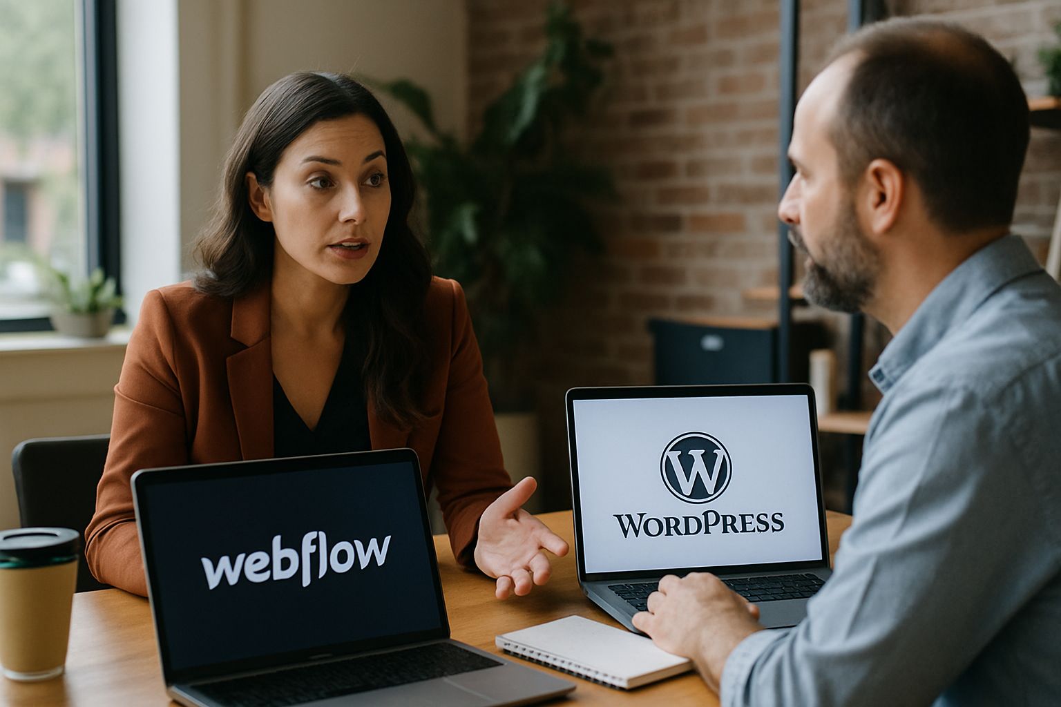 Webflow vs WordPress: Which One Wins for a The Woodlands business