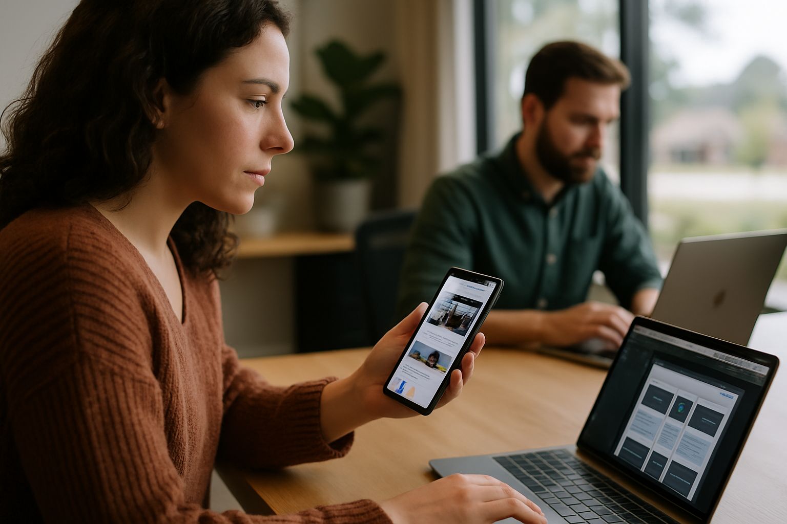 Mobile Responsiveness for a The Woodlands business