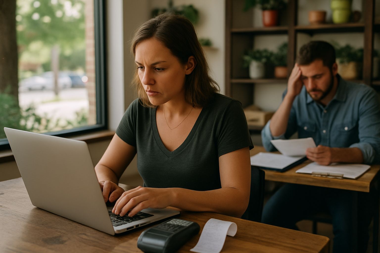 Complex Checkout Process for a The Woodlands business