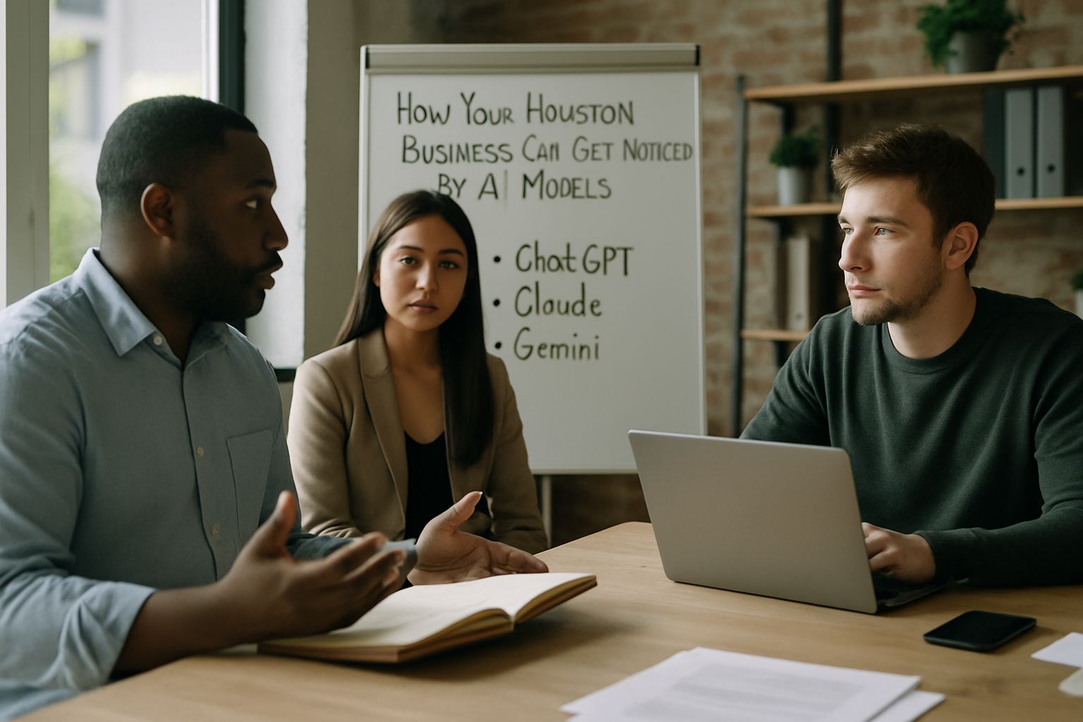 How Your Houston Business Can Get Noticed by AI Models for a Houston business