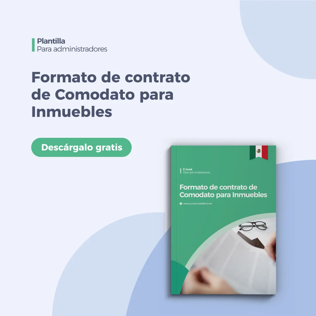 Ebook: Formato de contrato de comodato para Inmuebles
