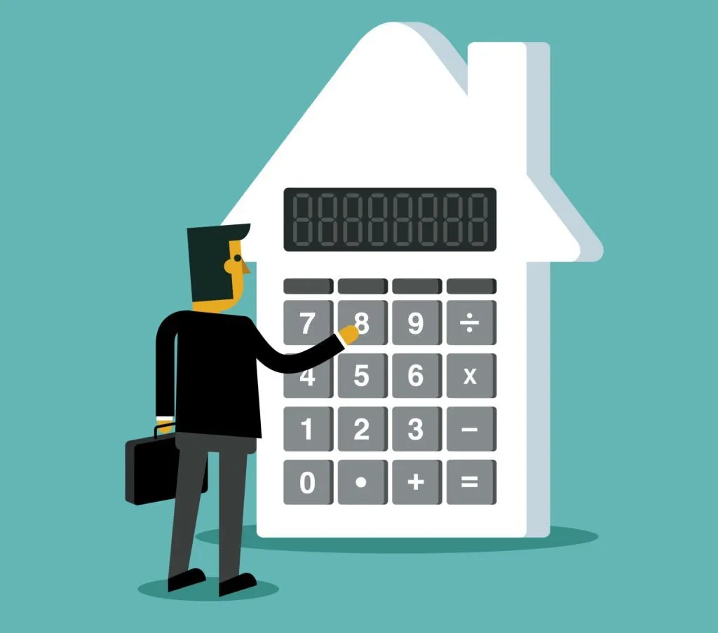 Administrador calculando la cuota de mantenimiento