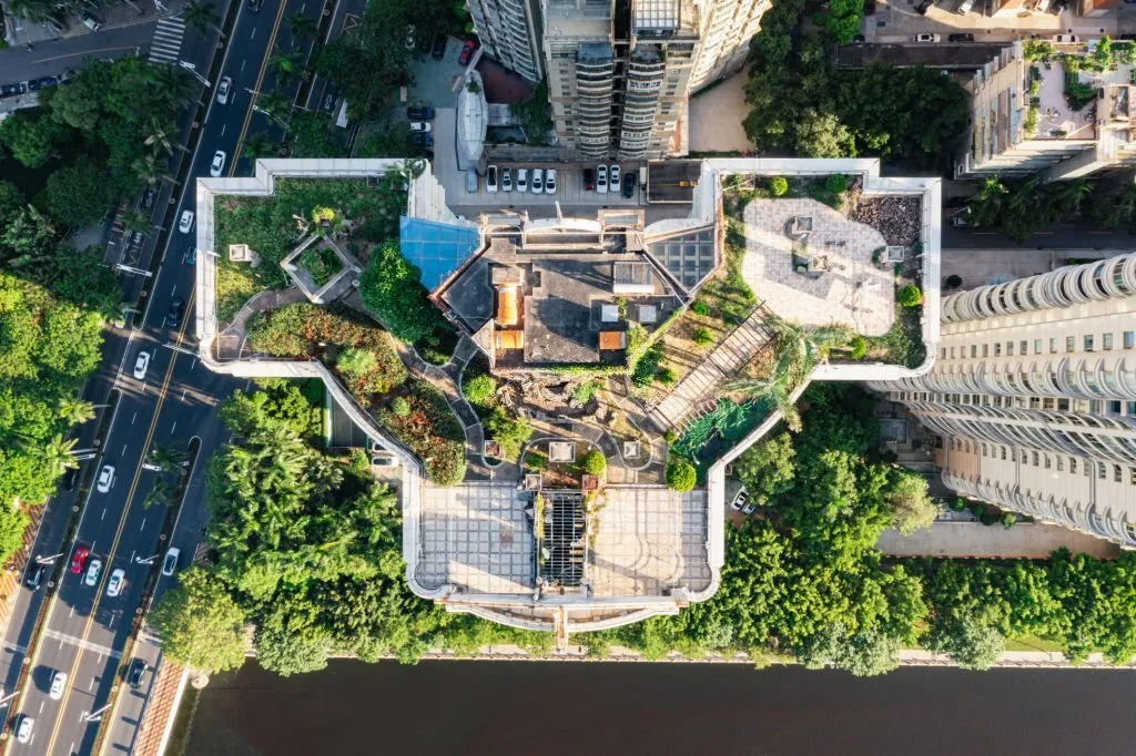 Muchos edificios modernos suelen ser condominios regenerativos.