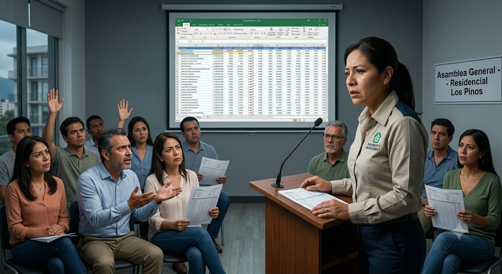 ¿Qué problemas genera en México llevar la contabilidad del condominio en Excel?