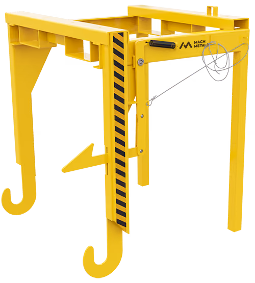 Realize o tombamento de Caçambas Fixas com mais segurança. Utilizando sua empilhadeira para transportar e girar as Caçambas após a coleta dos resíduos.