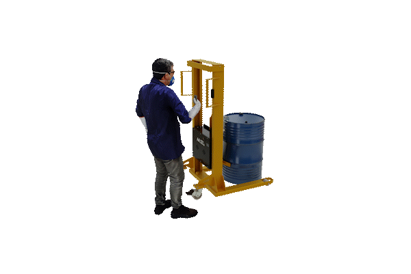 Ergonomia total com o sistema de elevação completamente elétrico com controle remoto e bateria de lítio integrada.
