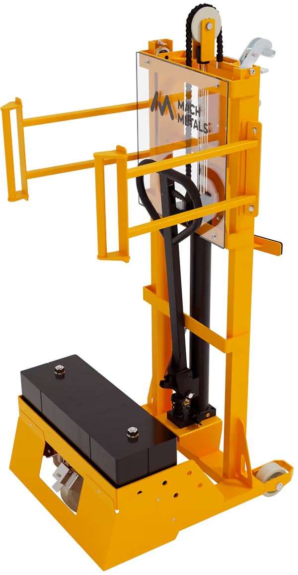 O Carrinho para Transporte de Tambor com Contrapeso é fabricado com estrutura robusta que garante estabilidade durante a operação. Utilizamos alças e pegadores ergonômicos para minimizarem esforço físico.