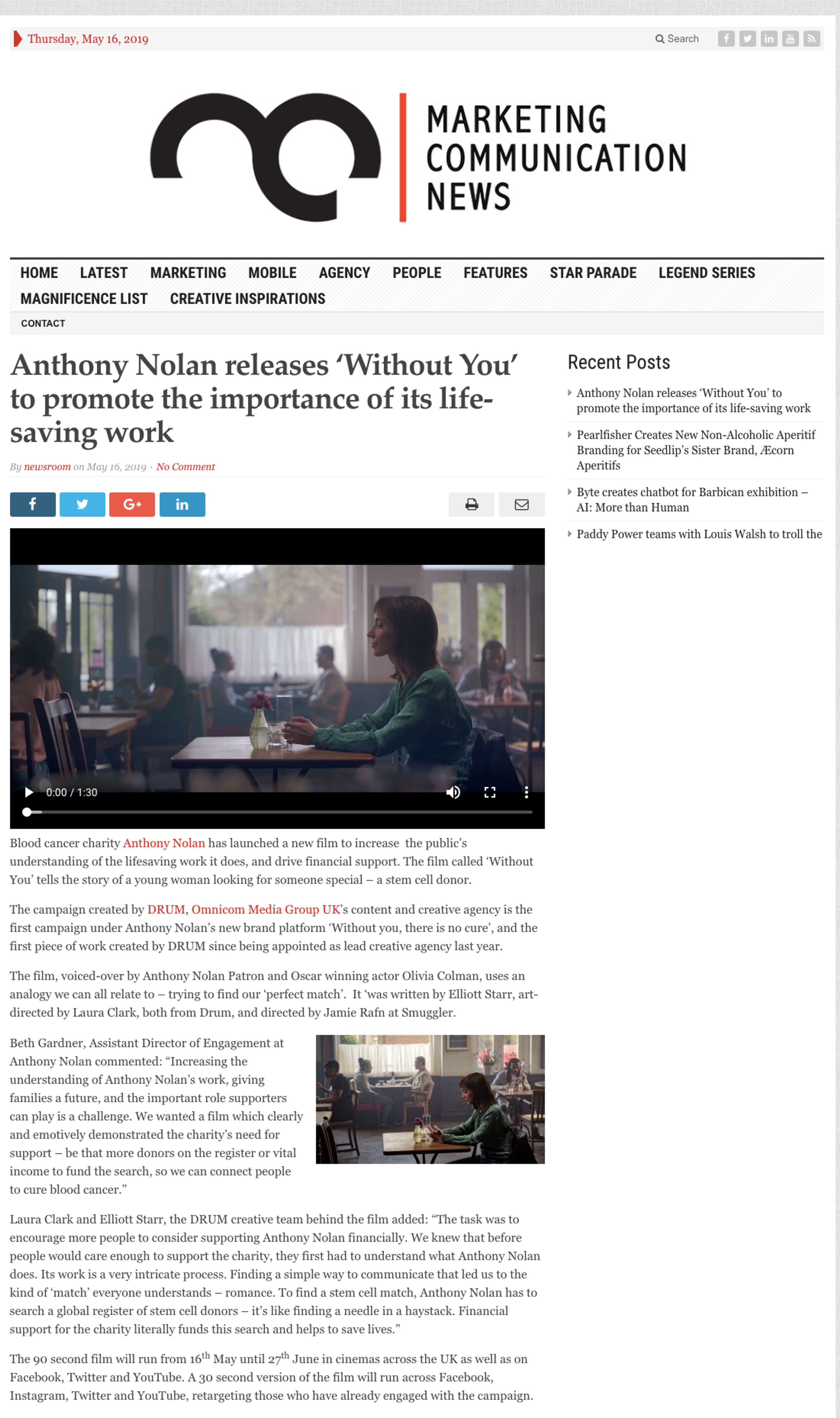 Anthony Nolan by Elliott Starr (he/ him)