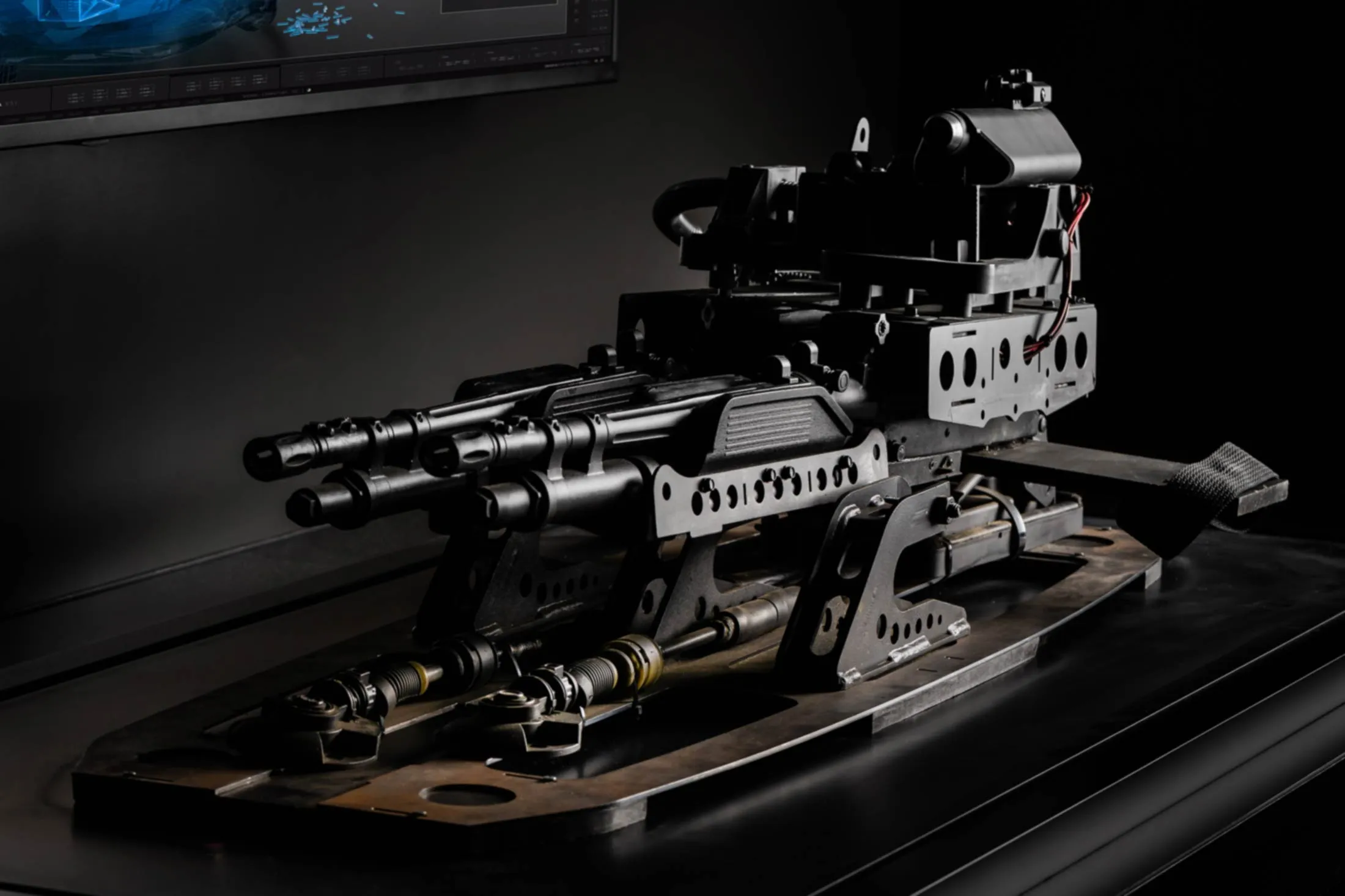 James Bond's machine gun tech