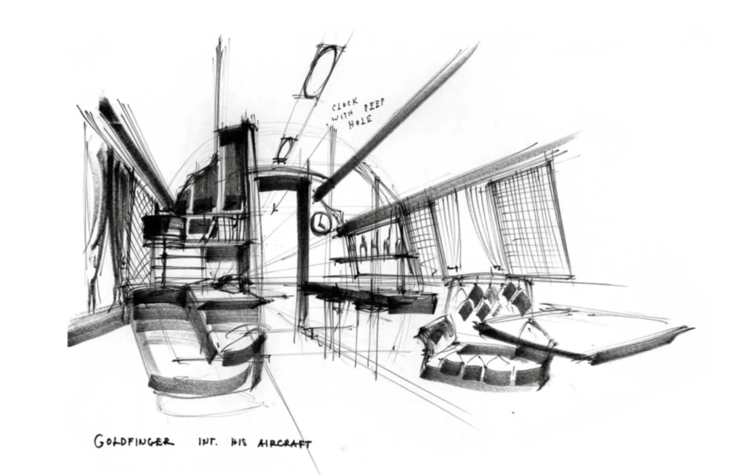 Sir Ken Adam's Sketch