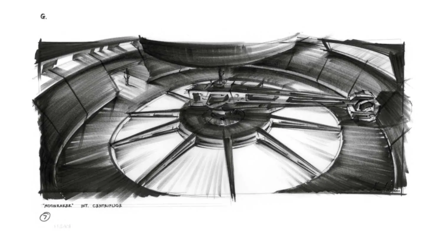 Sir Ken Adam's Sketch