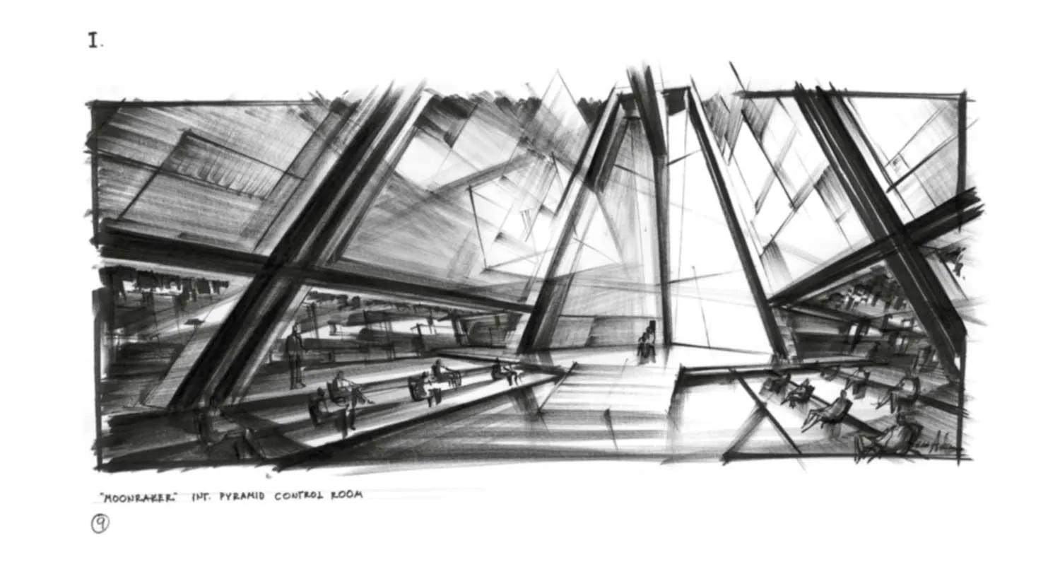 Sir Ken Adam's Sketch