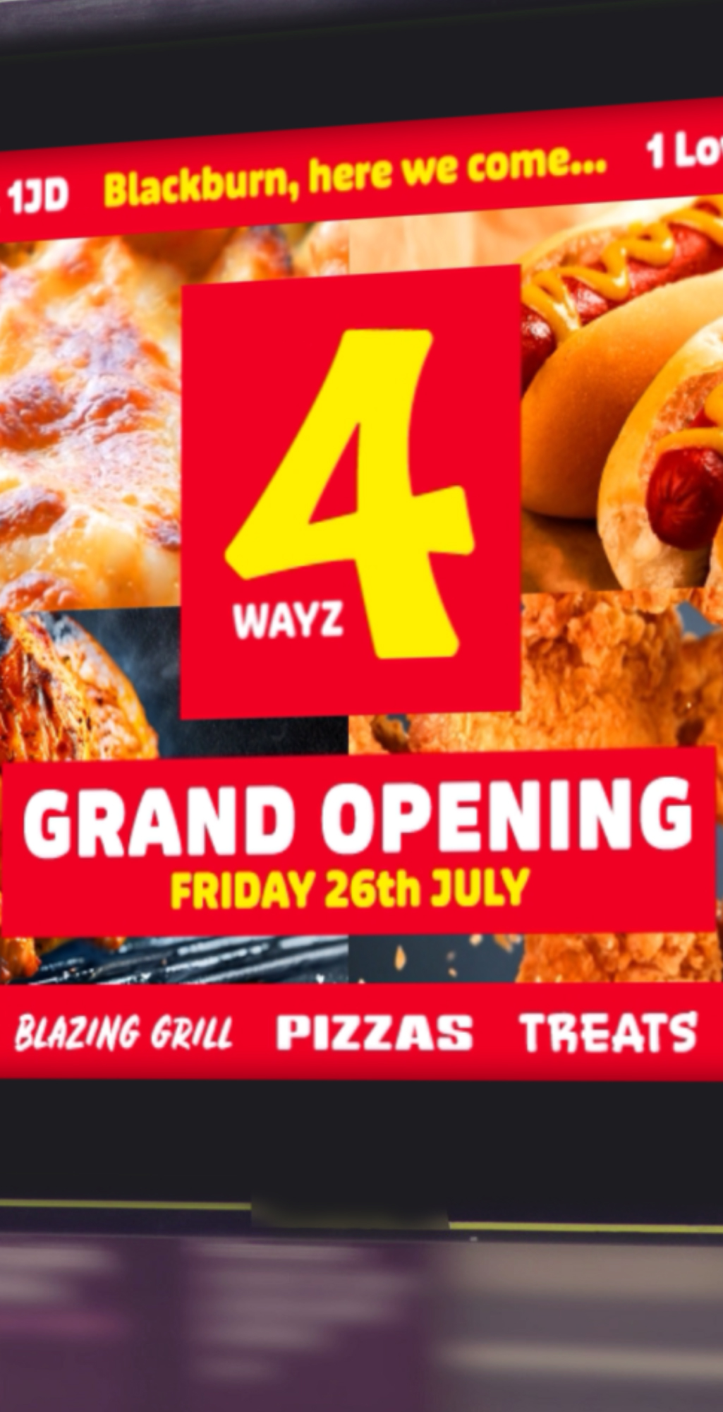 4 WAYZ Branding, Menus and Promotion
