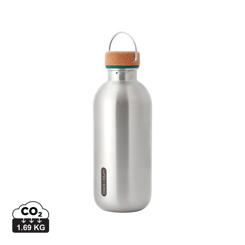 Black+Blum Jeklena Steklenica za Vodo 600ml