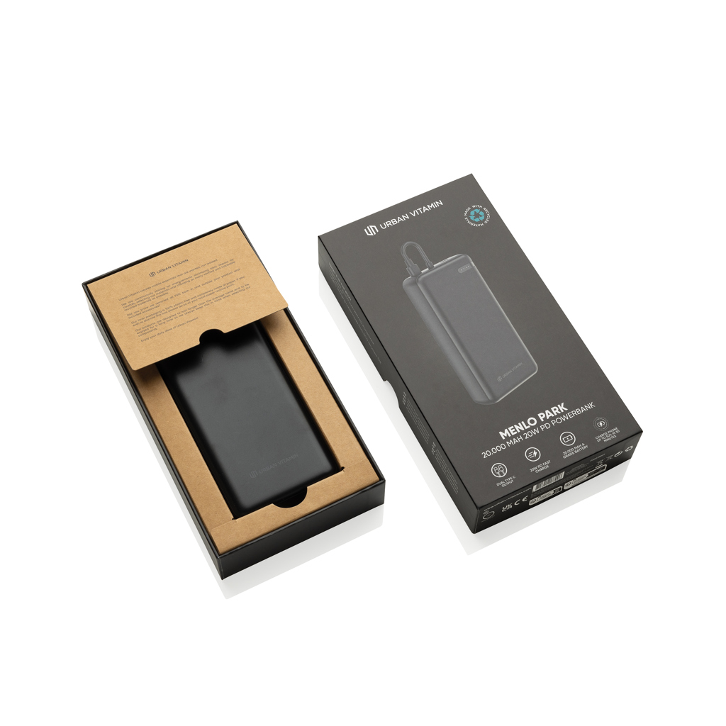 Urban Vitamin Menlo Park RCS rplastika 20.000 20WPD powerbank