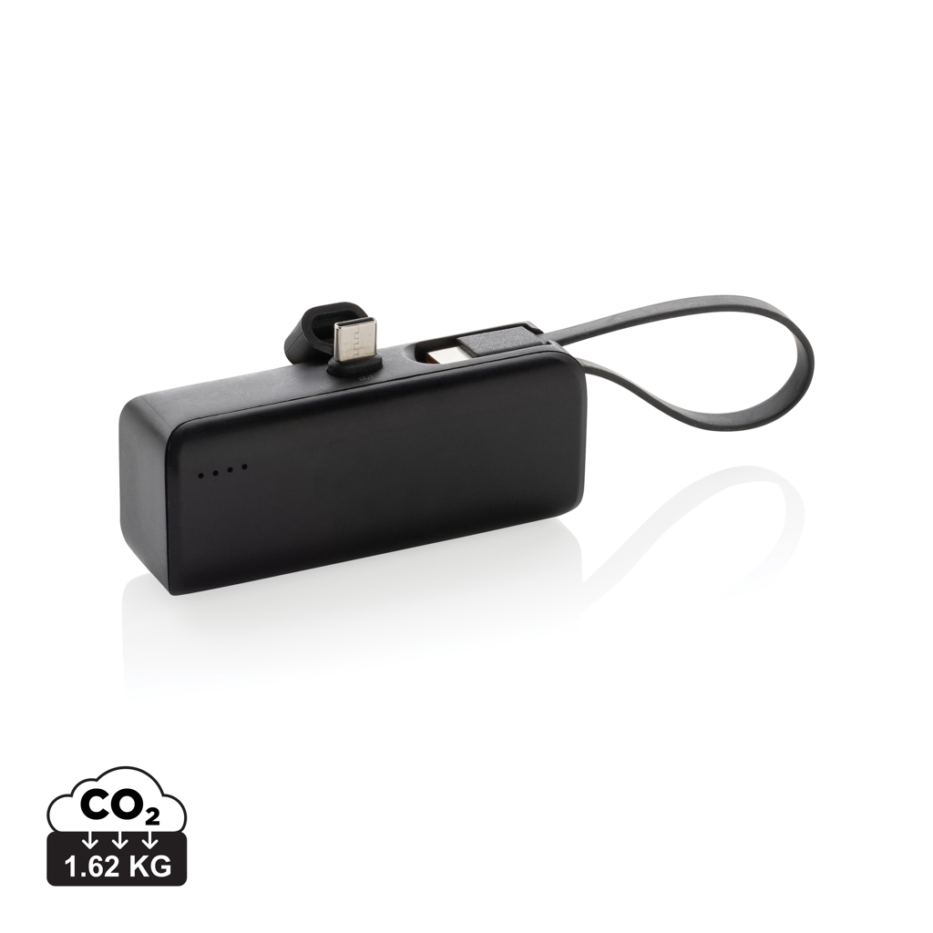 Powerlink RCS rplastična 3000 mAh prenosna baterija z USB C priključkom