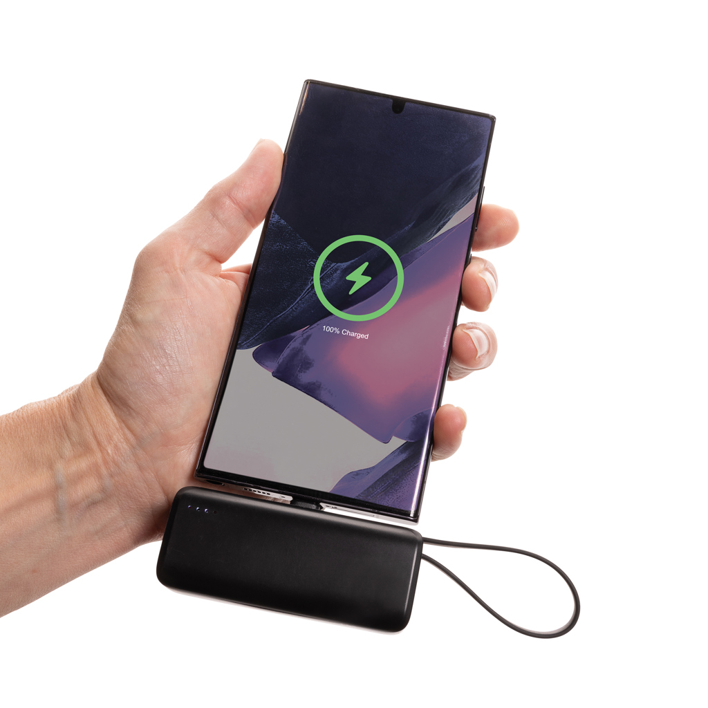 Powerlink RCS rplastična 3000 mAh prenosna baterija z USB C priključkom
