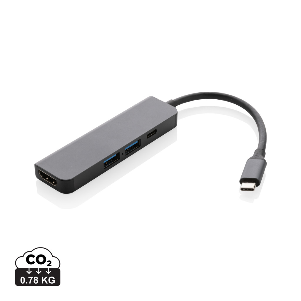 Terra RCS recikliran aluminijast hub z vhodom HDMI
