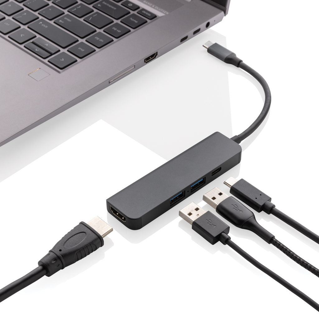 Terra RCS recikliran aluminijast hub z vhodom HDMI