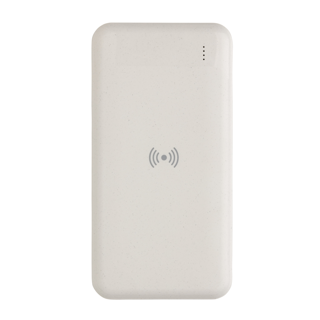 Brezžični powerbank iz reciklirane plastike, skladen s standardom RCS