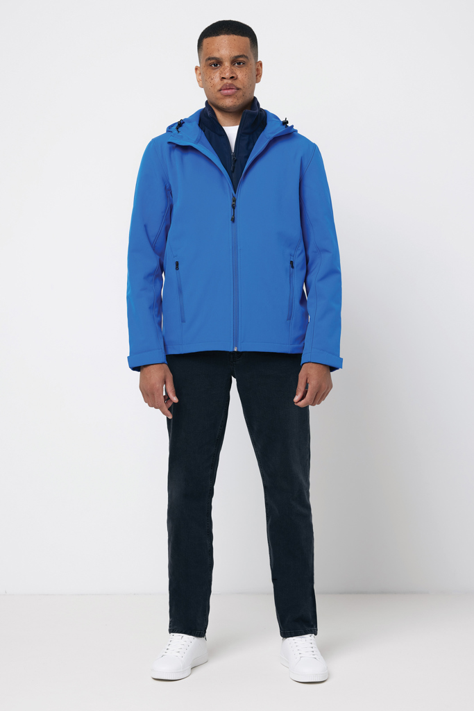 IQONIQ Makalu moška softshell jakna iz recikliranega poliestra
