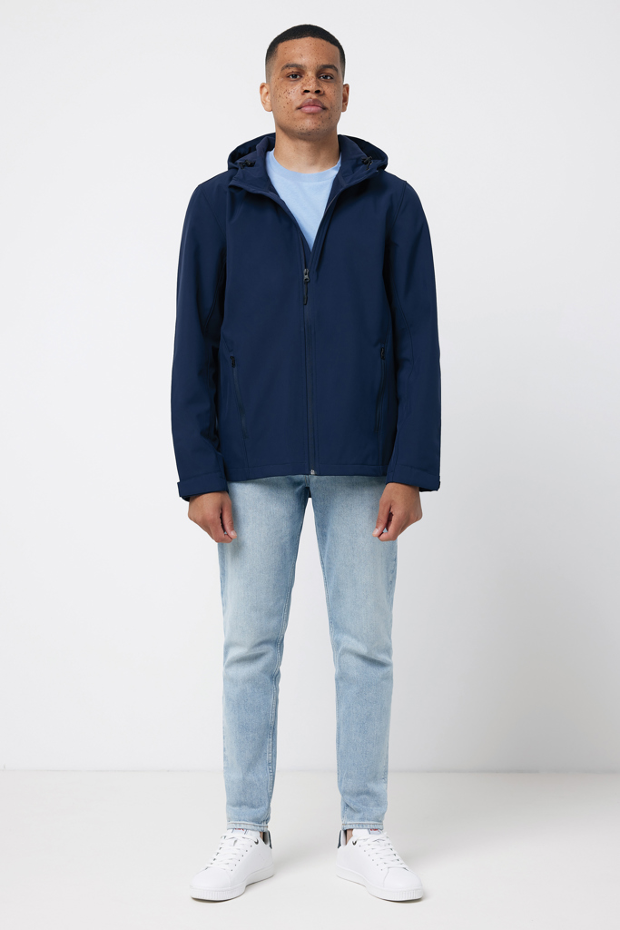 IQONIQ Makalu moška softshell jakna iz recikliranega poliestra