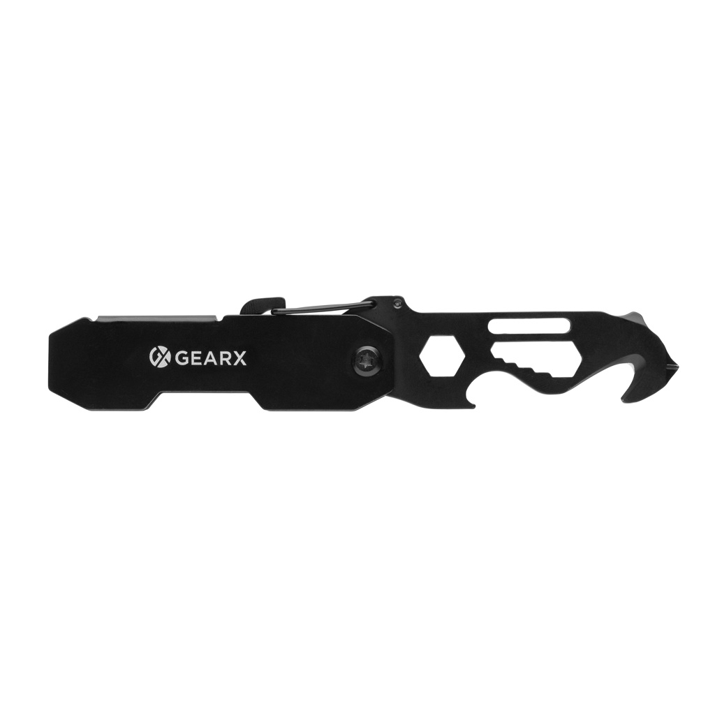 Gear X zložljivo EDC orodje s karabinom in rezilom za pakete