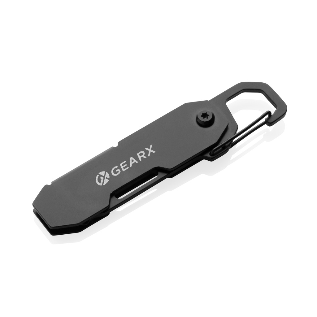 Gear X zložljivo EDC orodje s karabinom in rezilom za pakete