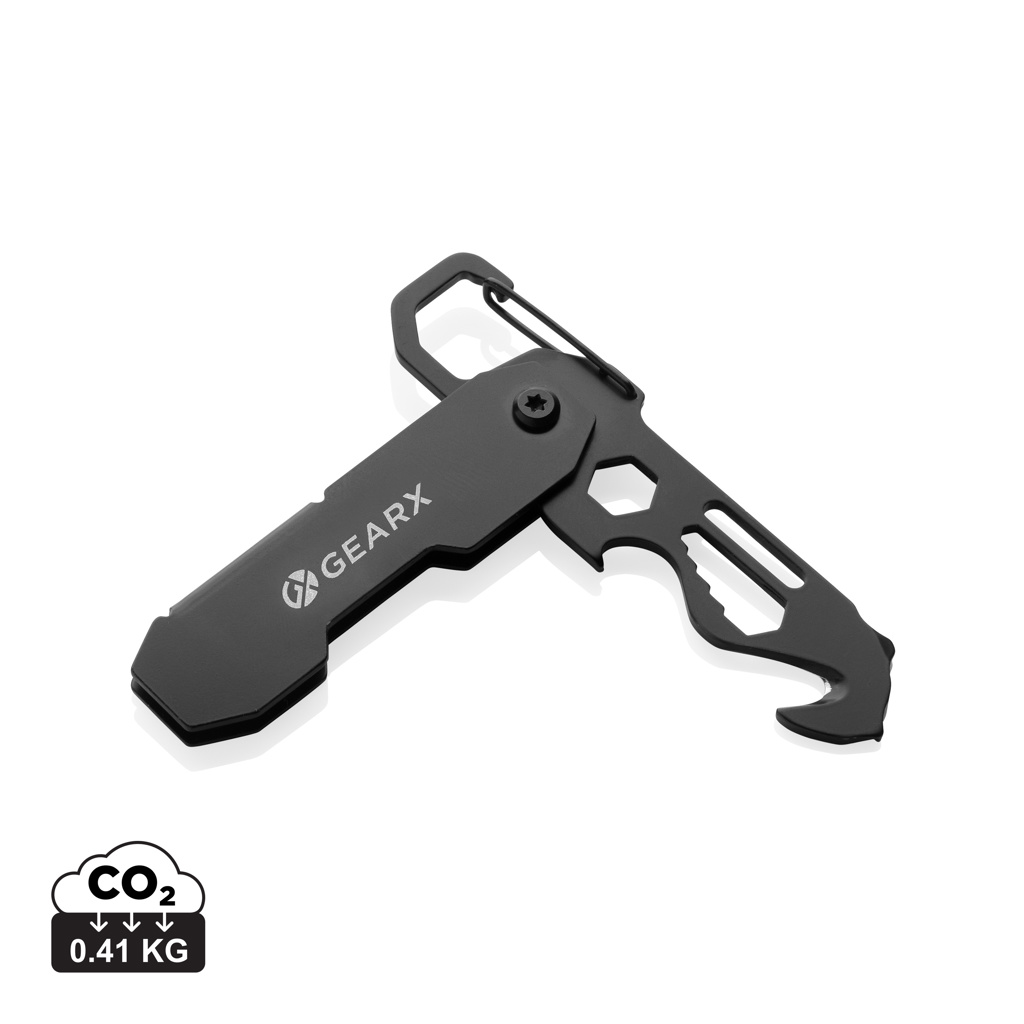 Gear X zložljivo EDC orodje s karabinom in rezilom za pakete