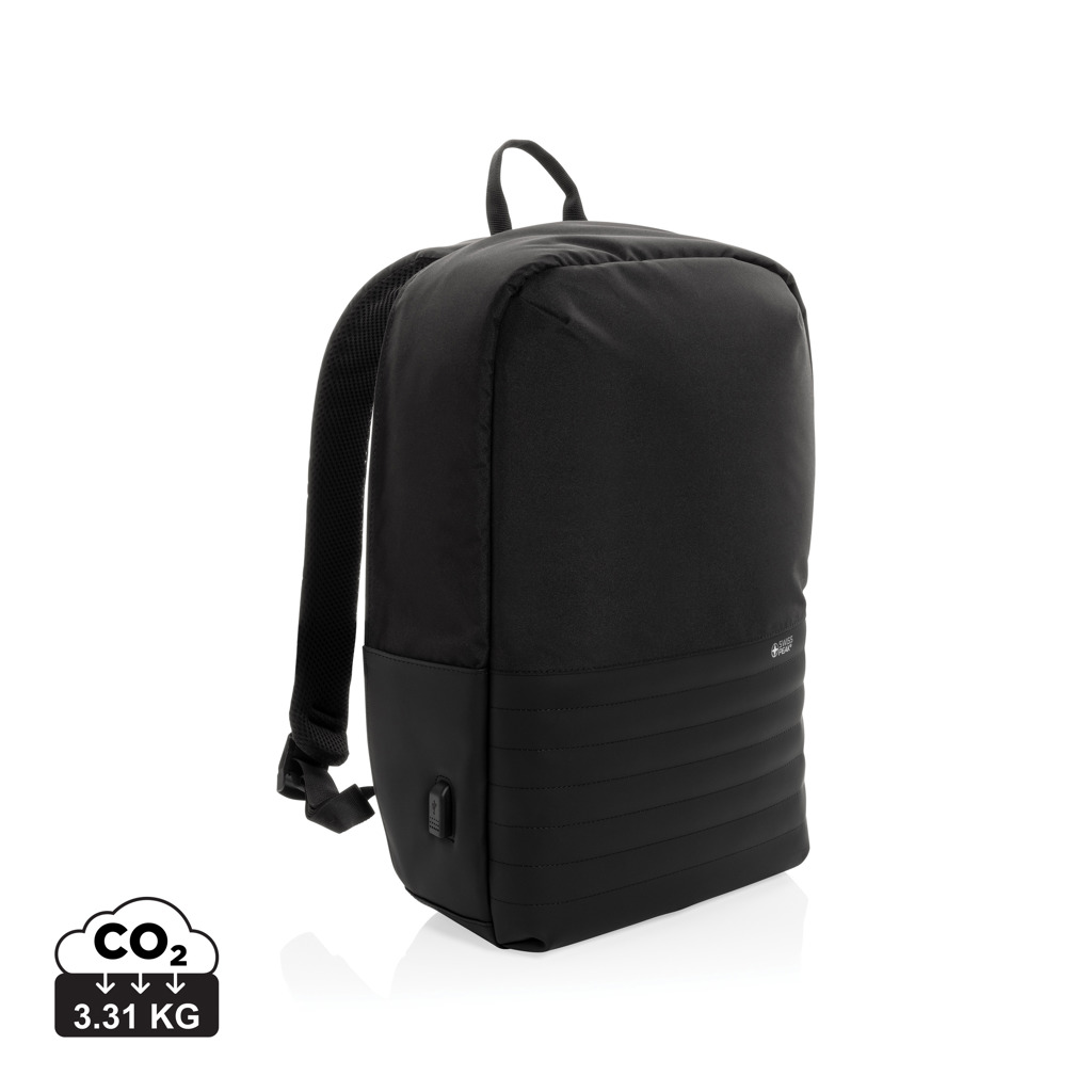 Nahrbtnik za prenosnik Swiss Peak AWARE™ RFID proti kraji 15,6''