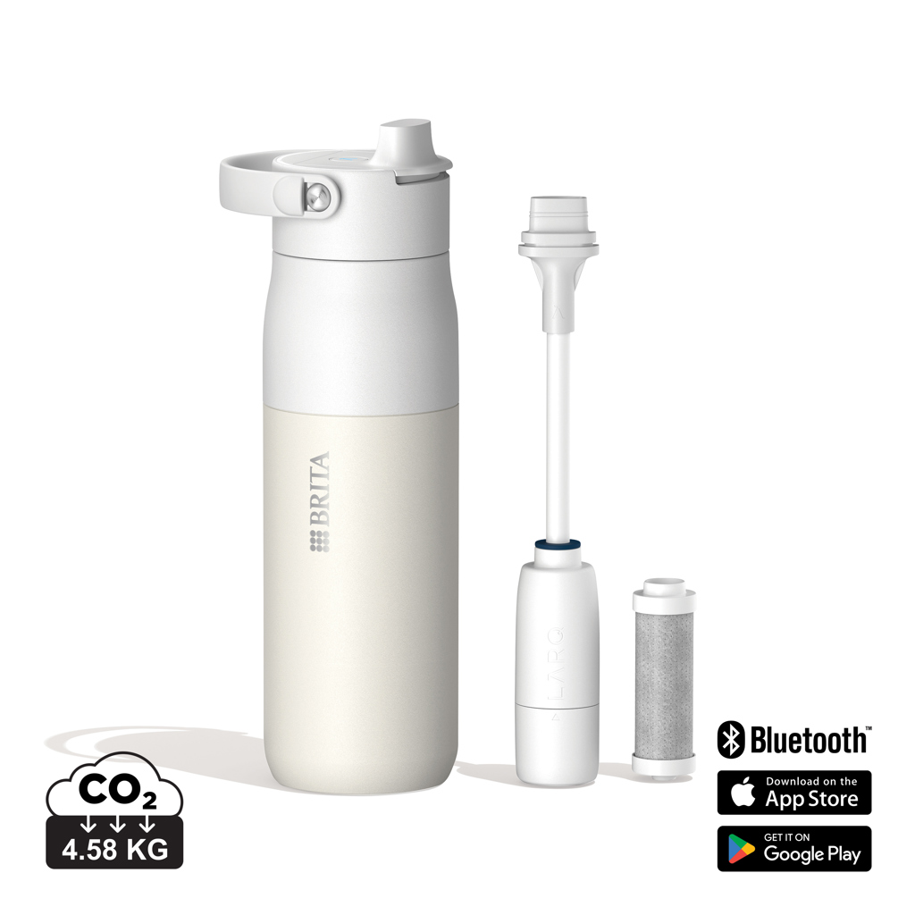BRITA LARQ iQ Track steklenica s filtrom in UV-C čiščenjem 680 ml