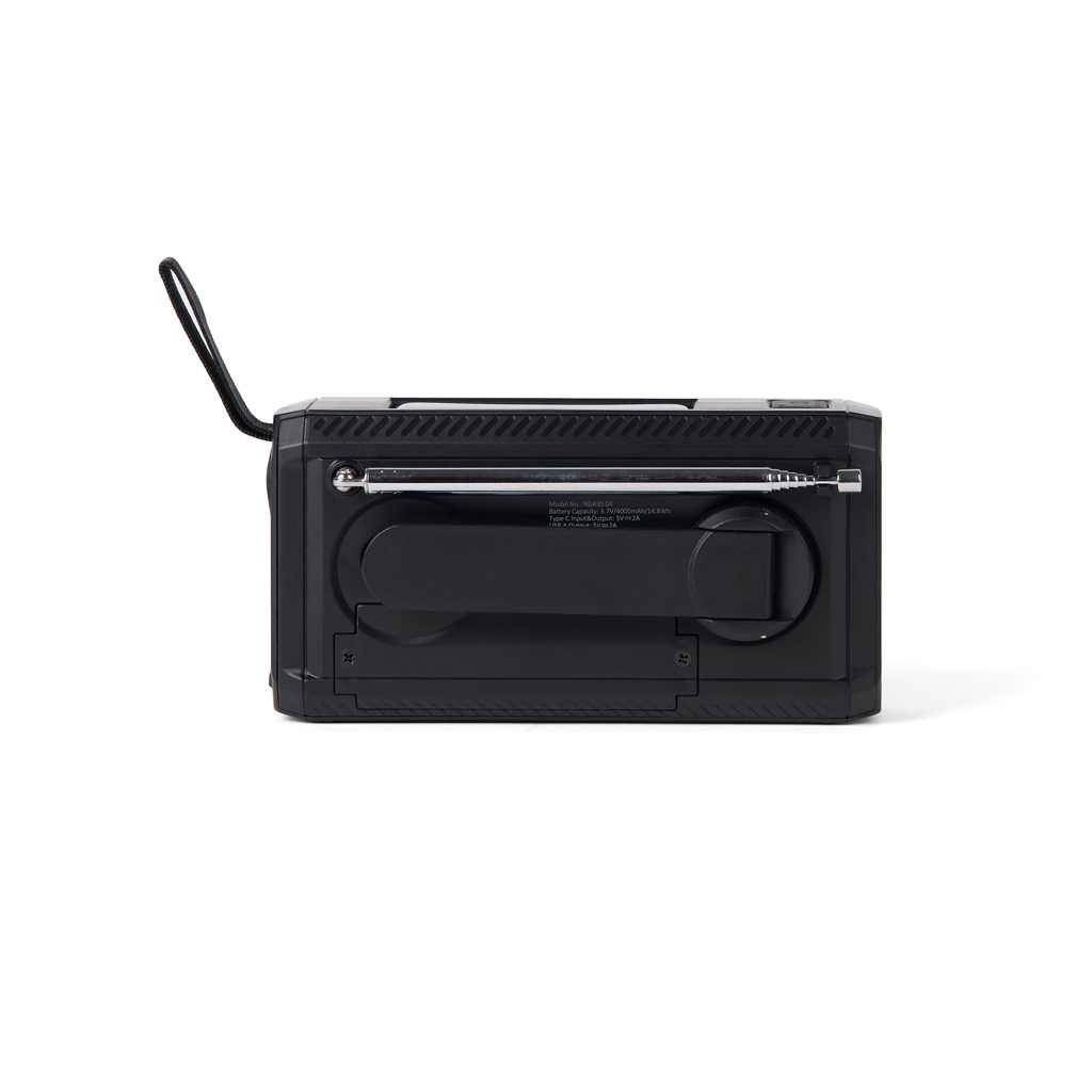 Nordic Drift Titan IPX4 večnamenski radio 4000 mAh