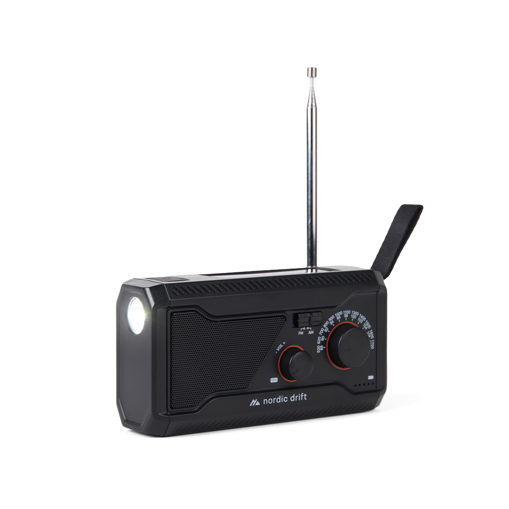 Nordic Drift Titan IPX4 večnamenski radio 4000 mAh