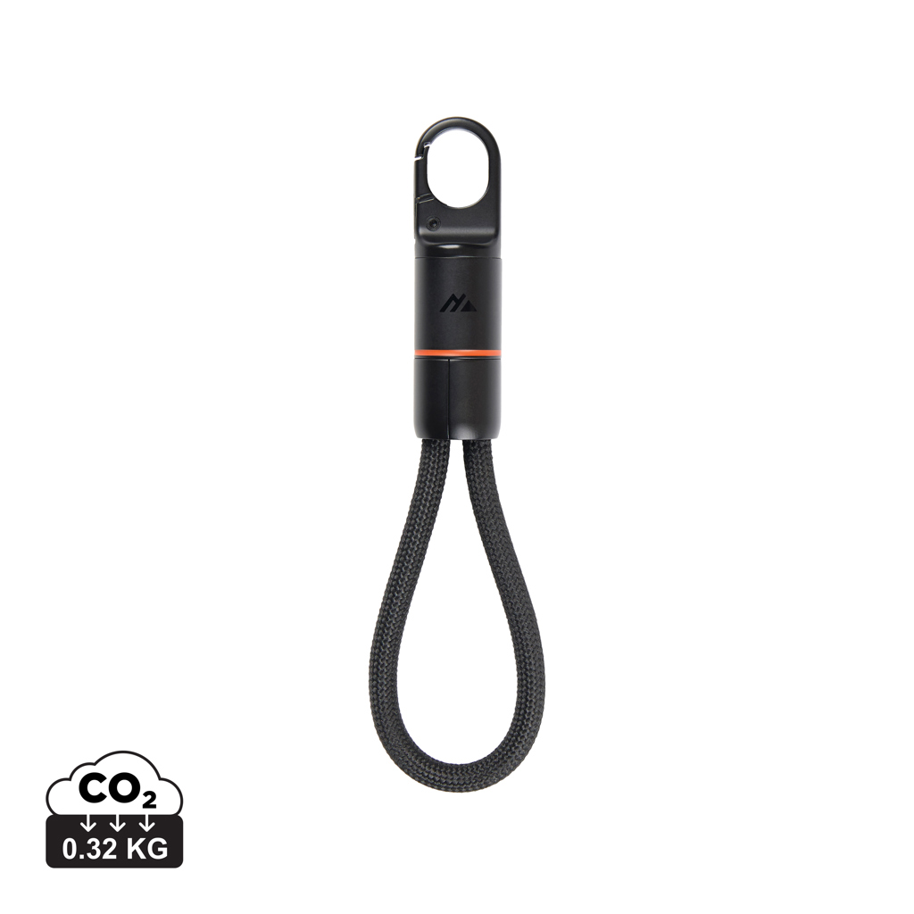 Nordic Drift Everest USB-C 60W kabel s karabinom