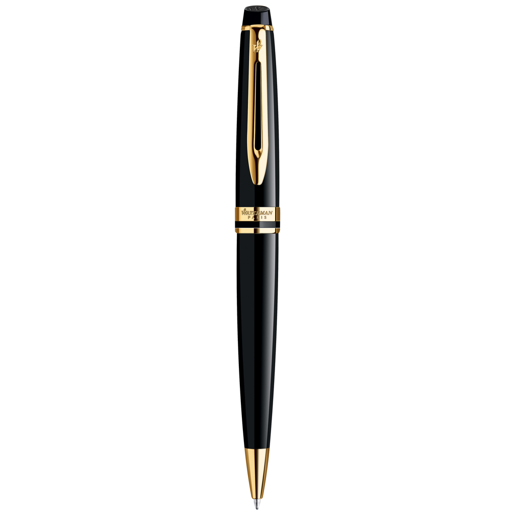 Waterman Expert GT črn kemični svinčnik z gravuro