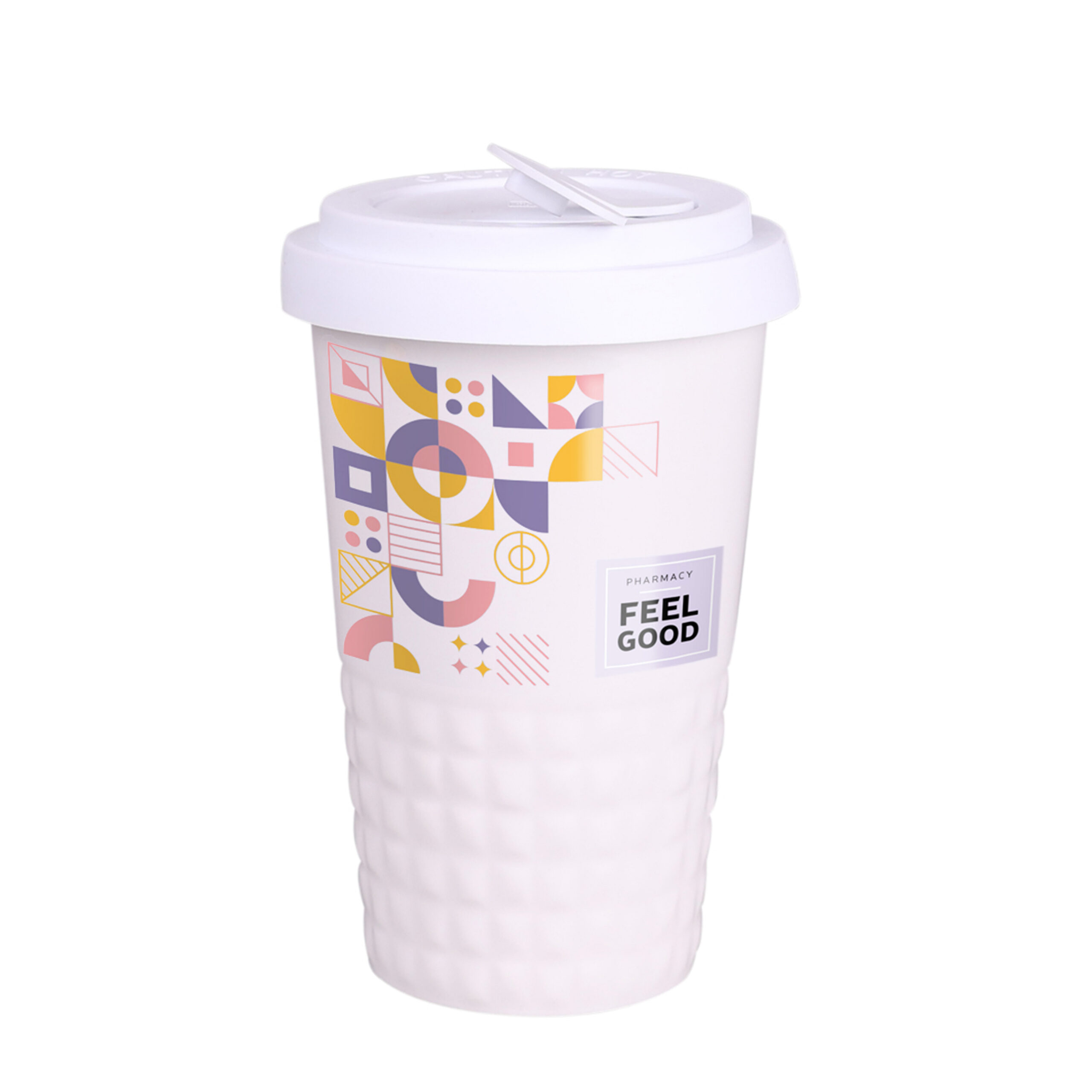 Porcelanasta potovalna skodelica 280 ml z logotipom