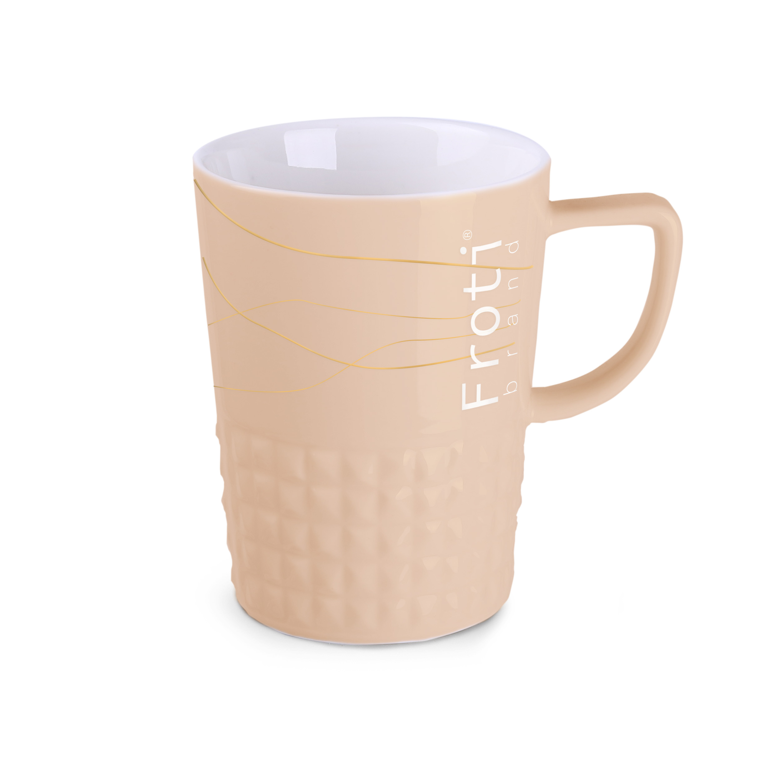 Porcelanasta skodelica 280 ml z logotipom