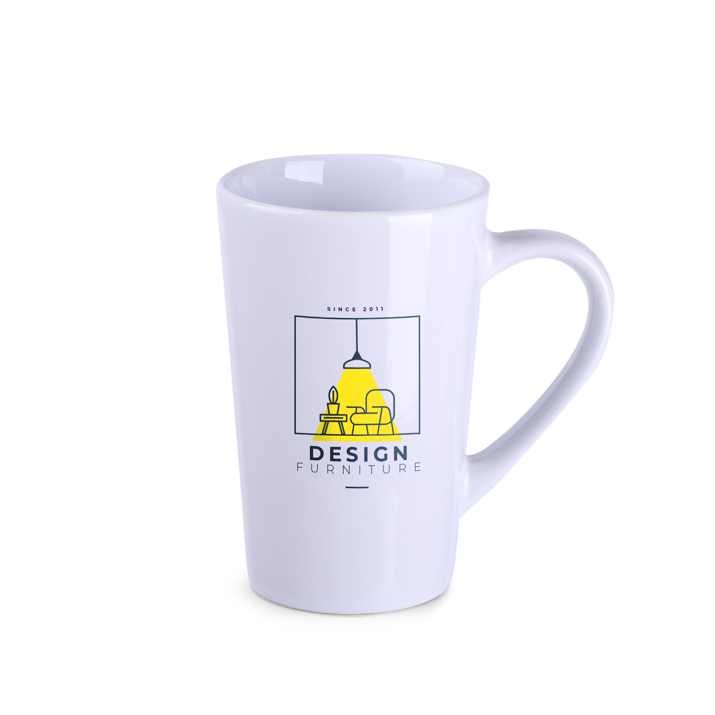 Keramična skodelica 280 ml z logotipom | Toaster darila