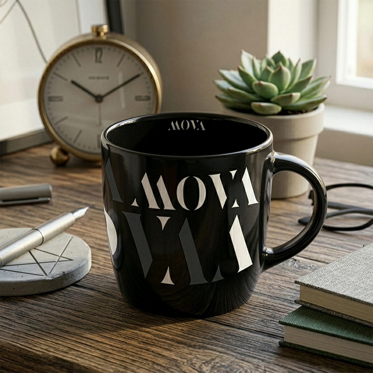 Keramična skodelica 320 ml z logotipom | Toaster darila