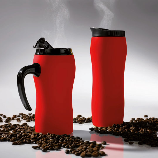 Termo potovalna skodelica 450 ml z logotipom