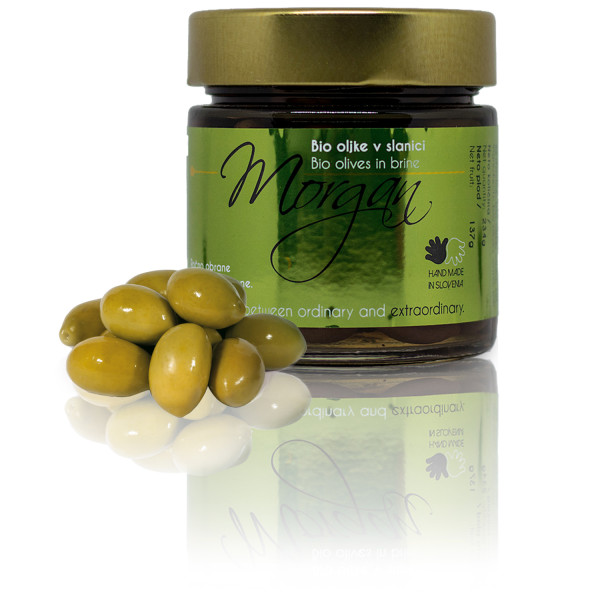 Pasterizirane oljke v slanici 234 g