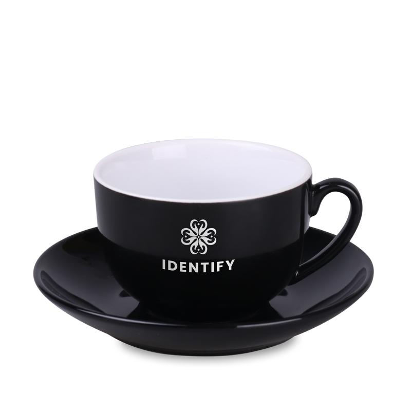 Porcelanasta skodelica 220 ml z logotipom | Toaster darila