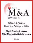 M&A awards 2021 badge