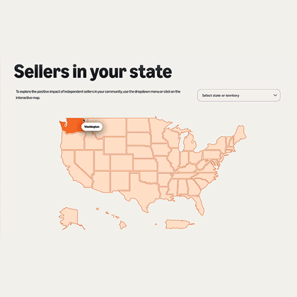 GIF exampling a map hover effect and pop ups