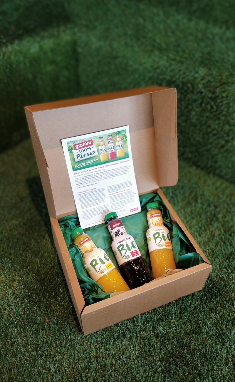 Instagram posts van influencers in de Pilot campagne