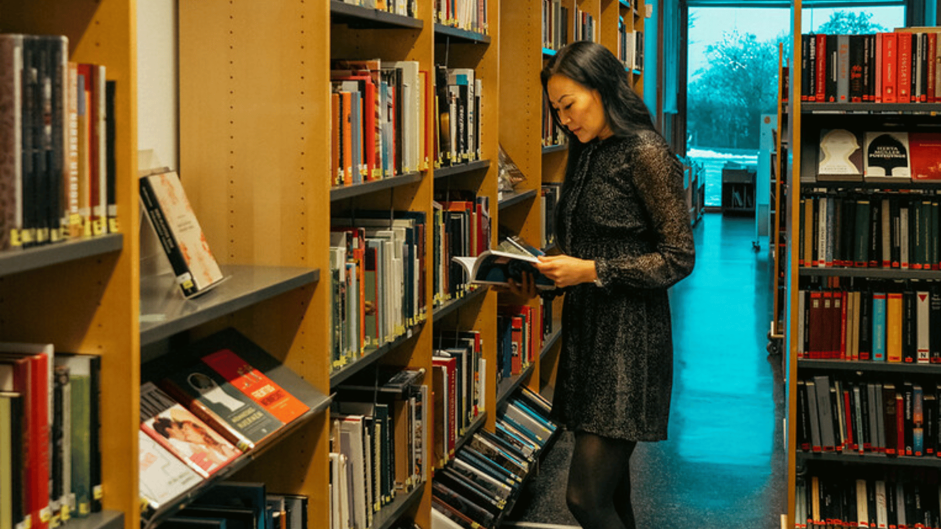 Born på biblioteket