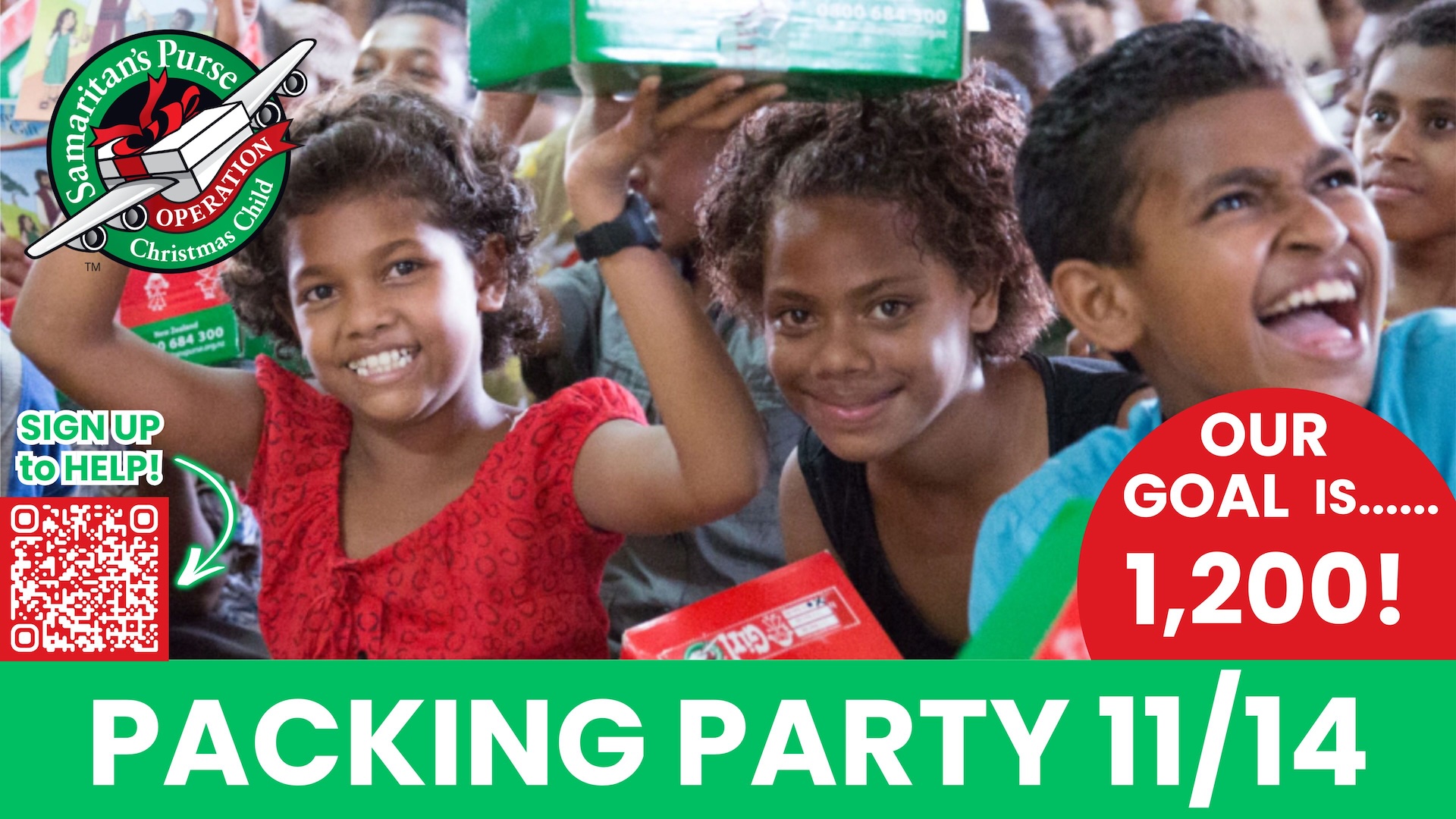 Shoebox Packing Party