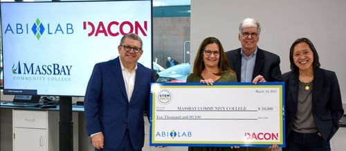 Dacon and ABI-LAB Cut Ribbon on 3rd Facility; Secretary of Economic Development Speaks on Mass Leads Act