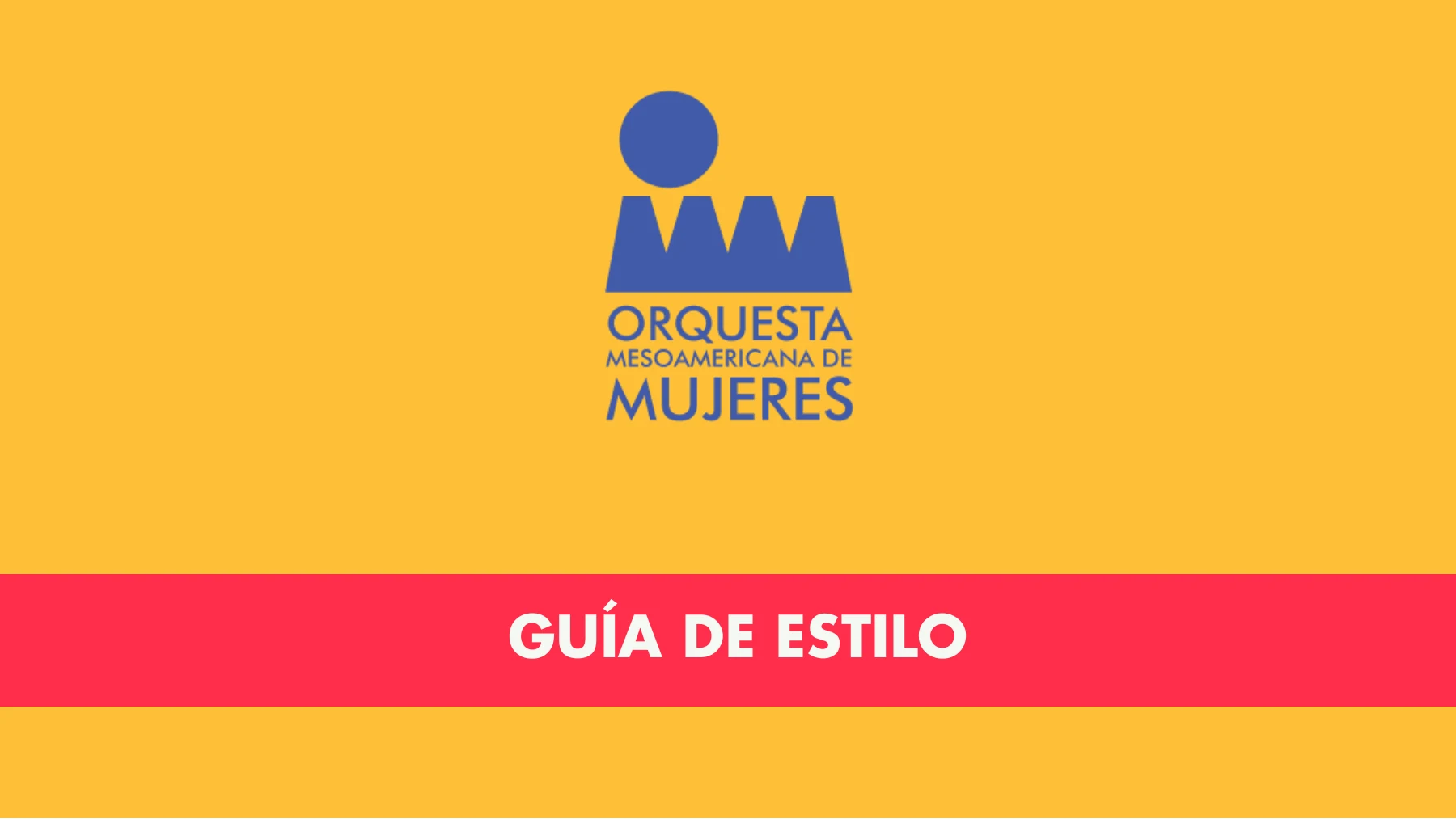 Portada de la guía de estilo de la OMM.