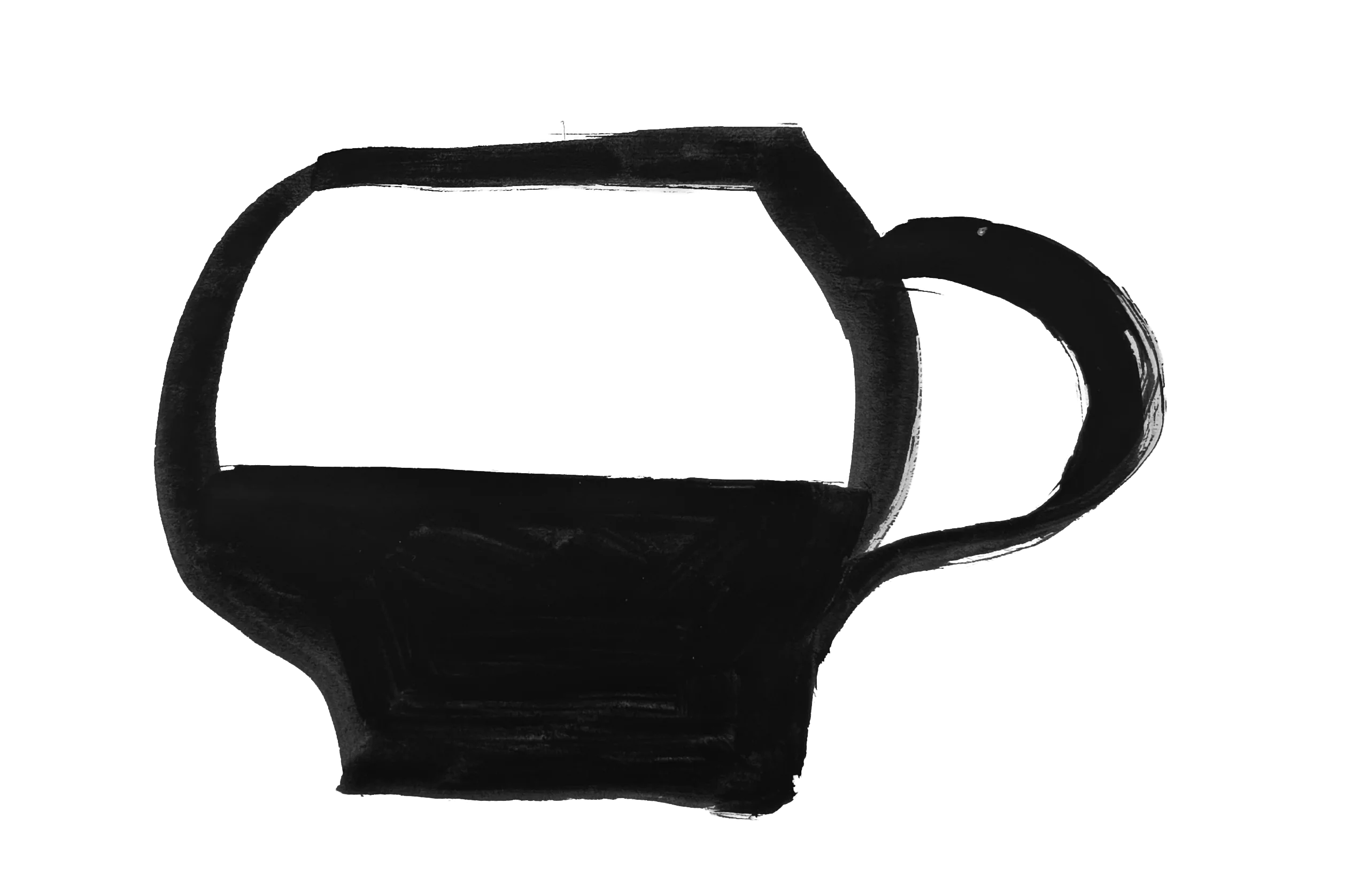 Hand-drawn cup